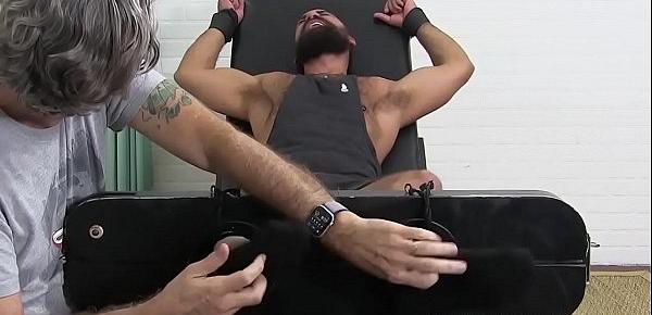  Tied jock dominated and tickled cause of foot fetish